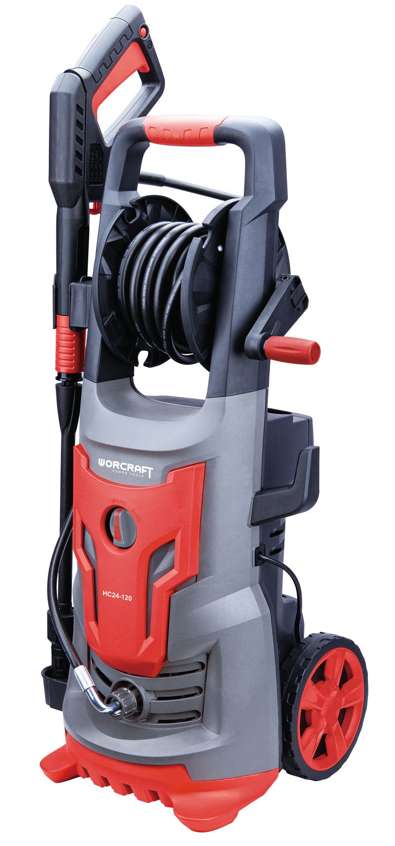 Visokotlačni čistač Worcraft HC24-120, 2400W, 180 bar