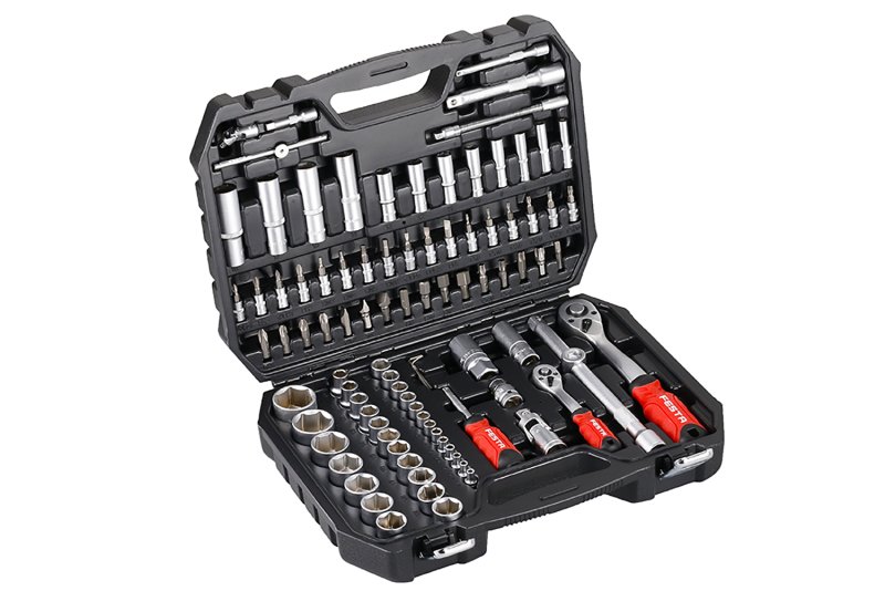 Komplet gedora 1/4"+1/2"94 kom- plast.kut.