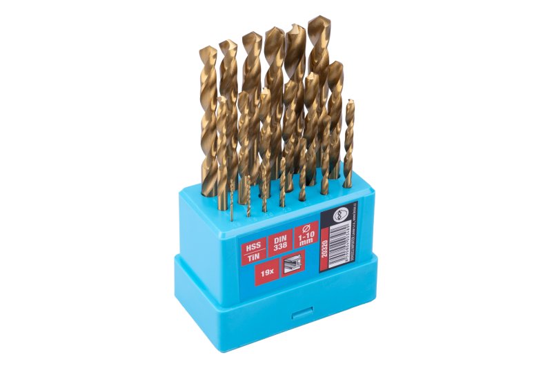 Svrdla za metal 1-10x0,5mm TITAN 19/1