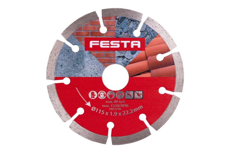 Dijamantna rezna ploča segm.FESTA 115/22,2/2,2mm
