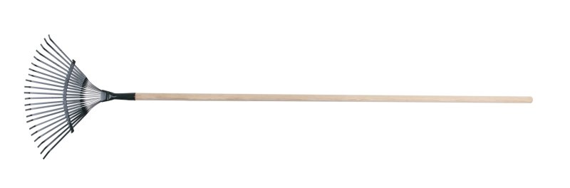 Grablje za lišće 45 cm, lamela, s drškom 150cm