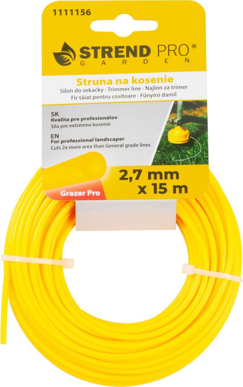 Struna za trimer Grazer 2.7mm, 15m, okrugla