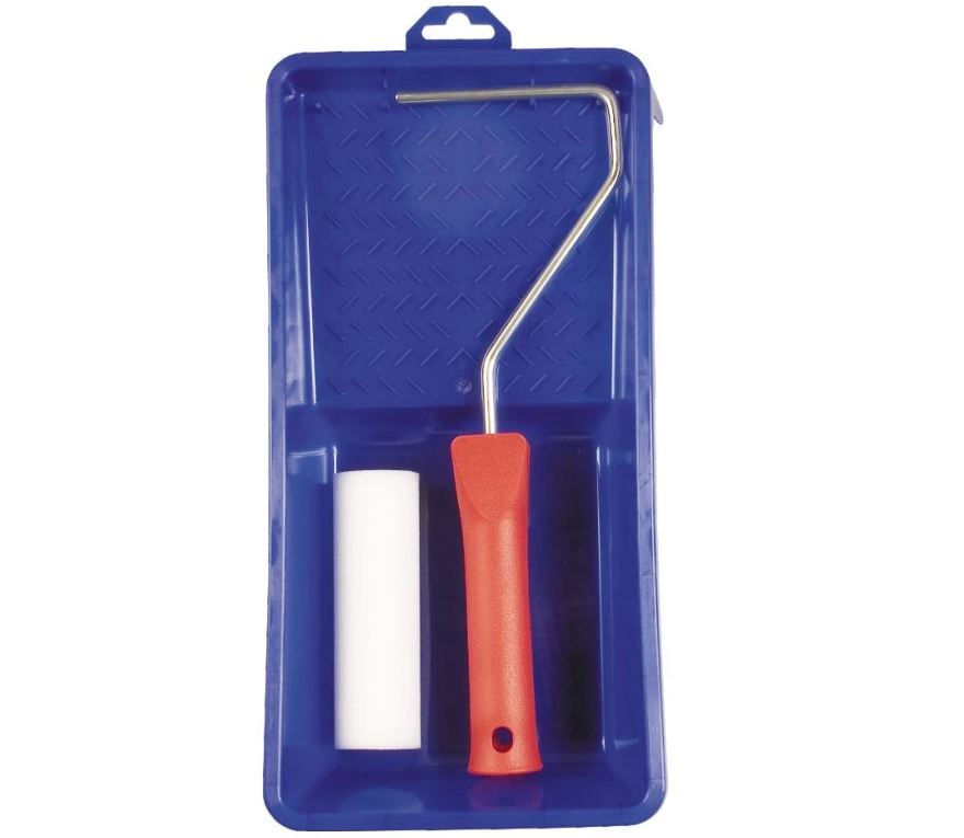Komplet valjak moltopren 100mm+držač+kadica (560100)